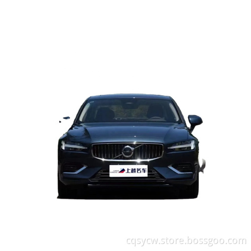 The newest Volvo S60 2023 T8 EWD Hybrid Long Range 4WD Smart Sport 2.0T 310 hp L4 plug-in hybrid ev car cars used vehicles cheap